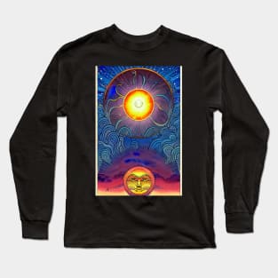 Sun With Face Long Sleeve T-Shirt